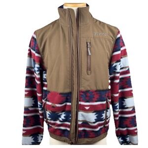 MEN'S HOOEY BROWN & AZTEC TECH JACKET SMALL